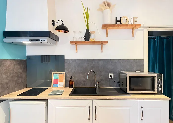 Boho-chic En Hyper-centre De Au Calme, Confort, Wifi Rapide, Parking En Face, Arrivee Autonome Moulins (Allier)