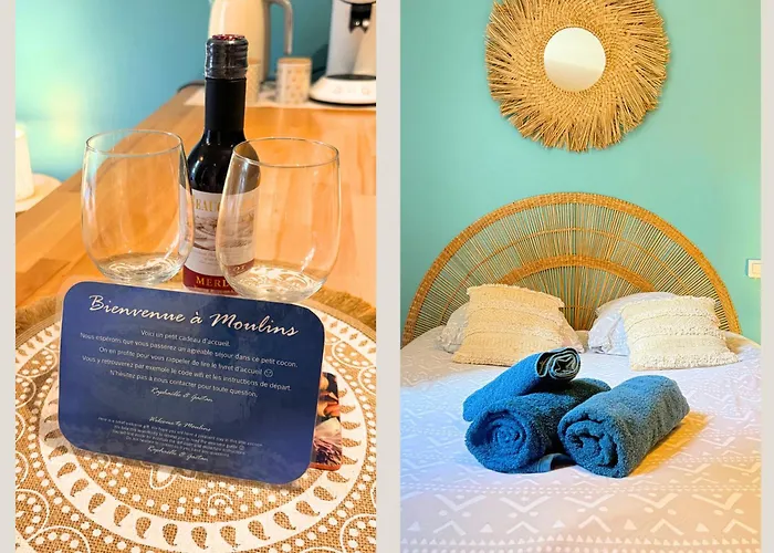 Boho-chic En Hyper-centre De Au Calme, Confort, Wifi Rapide, Parking En Face, Arrivee Autonome